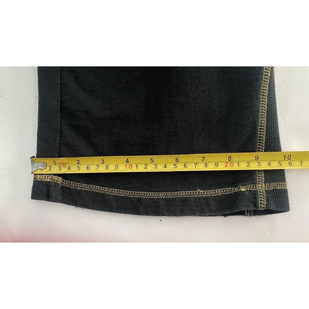 BCBG Maxazria Y2K Vintage Track Pants Blue Straight Leg Logo Women’s Size Large - Picture 11 of 16